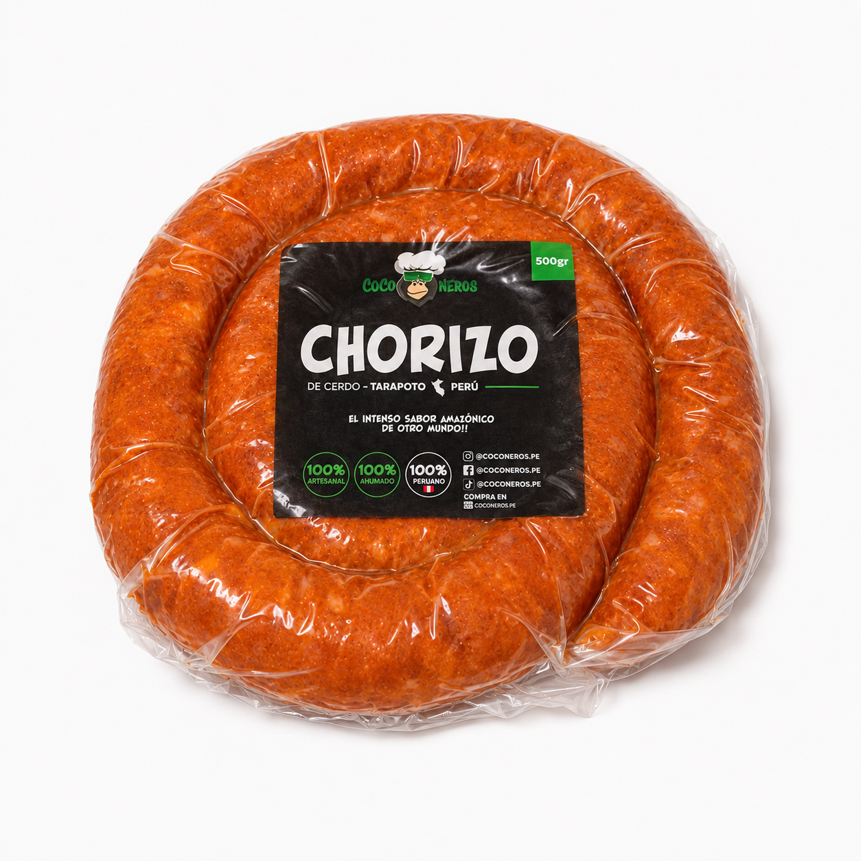 CHORIZO AHUMADO - 500gr